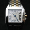 カルティエ - レディース サントス ドゥモワゼル | CARTIER | W25066Z6 | SM YG&SS 白文字盤 クォーツ ブレスレット | 未使用品 |