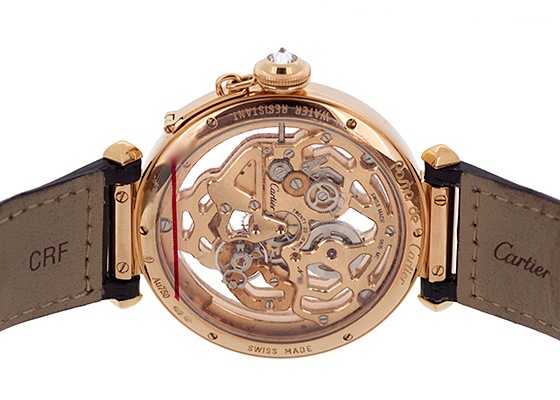 カルティエ - パシャ スケルトン パンテール | CARTIER | HPI00508 | PG スケルトン文字盤 手巻き レザー | 委託品 | 中古 |