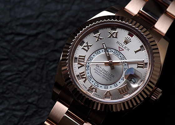 ロレックス - オイスター パーペチュアル スカイドゥエラー | ROLEX | 326935 | RG ピンク文字盤 自動巻き ブレスレット | 中古