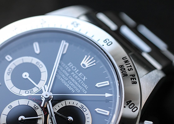 ロレックス - オイスター パーペチュアル コスモグラフ デイトナ A番 | ROLEX | 16520 | SS 黒文字盤 自動巻き ブレスレット | 中古 |