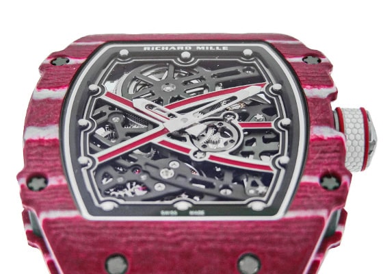 リシャールミル - オートマティック ムタズ・エサ・バルシム ハイジャンプ | RICHARD MILLE | RM67-02 | クォーツTPT/カーボンTPT スケルトン文字盤 自動巻き エラティック