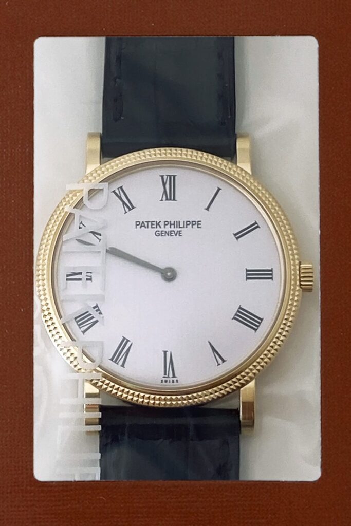 パテックフィリップ - カラトラバ | PATEK PHILIPPE | 5120J-001 | YG 白文字盤 自動巻き レザー | レストア | 中古 |