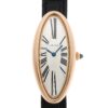 カルティエ - ベニュワール アロンジェ MM | CARTIER | W1537836 | PG シルバー文字盤 クォーツ レザー | 中古