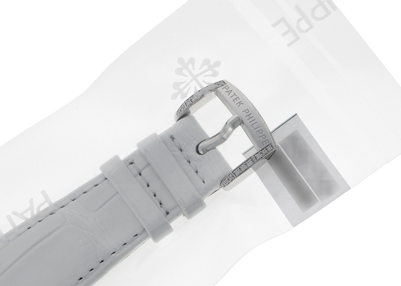 パテックフィリップ - ゴンドーロ ジェンマ ケースダイヤ | PATEK PHILIPPE | 4982G-001 | WG ホワイトシェル文字盤 クォーツ レザー | 中古
