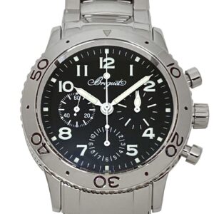 ブレゲ - アエロナバル | BREGUET | 3800ST/92/SW9 | SS 黒文字盤 自動巻き ブレスレット | 中古