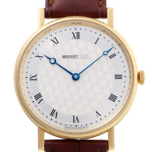 ブレゲ - クラシック アールデコ | BREGUET | 5967BA/11/9W6 | YG シルバー文字盤 手巻き レザー | 新品同様