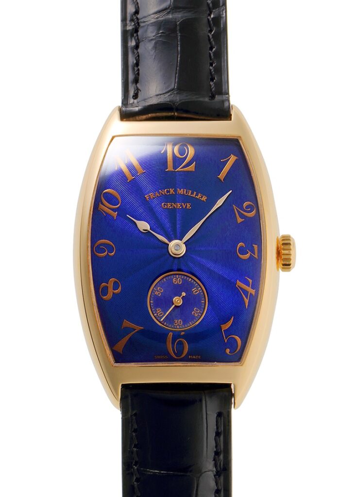 フランクミュラー - トノーカーベックス | FRANCK MULLER | 2851S6 | PG ブルー文字盤 自動巻き レザー | 委託品 | 中古
