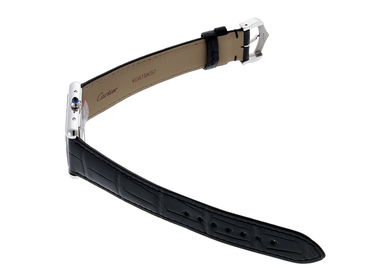 カルティエ - タンクマスト LM | CARTIER | WSTA0072 | SS 黒文字盤 クォーツ レザー | 中古