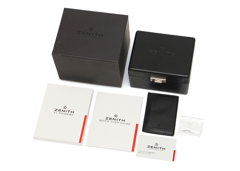 ゼニス - クロノマスター エルプリメロ フルオープン | ZENITH | 51.2151.400/78.C810 | PG&SS スケルトン文字盤 自動巻き レザー | 中古