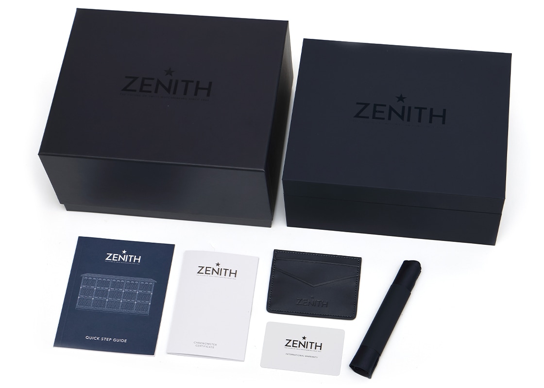 ゼニス - デファイ エルプリメロ 21 | ZENITH | 49.9000.9004/78.R582 | CE スケルトン文字盤 自動巻き ラバーアリゲーター | 未使用品