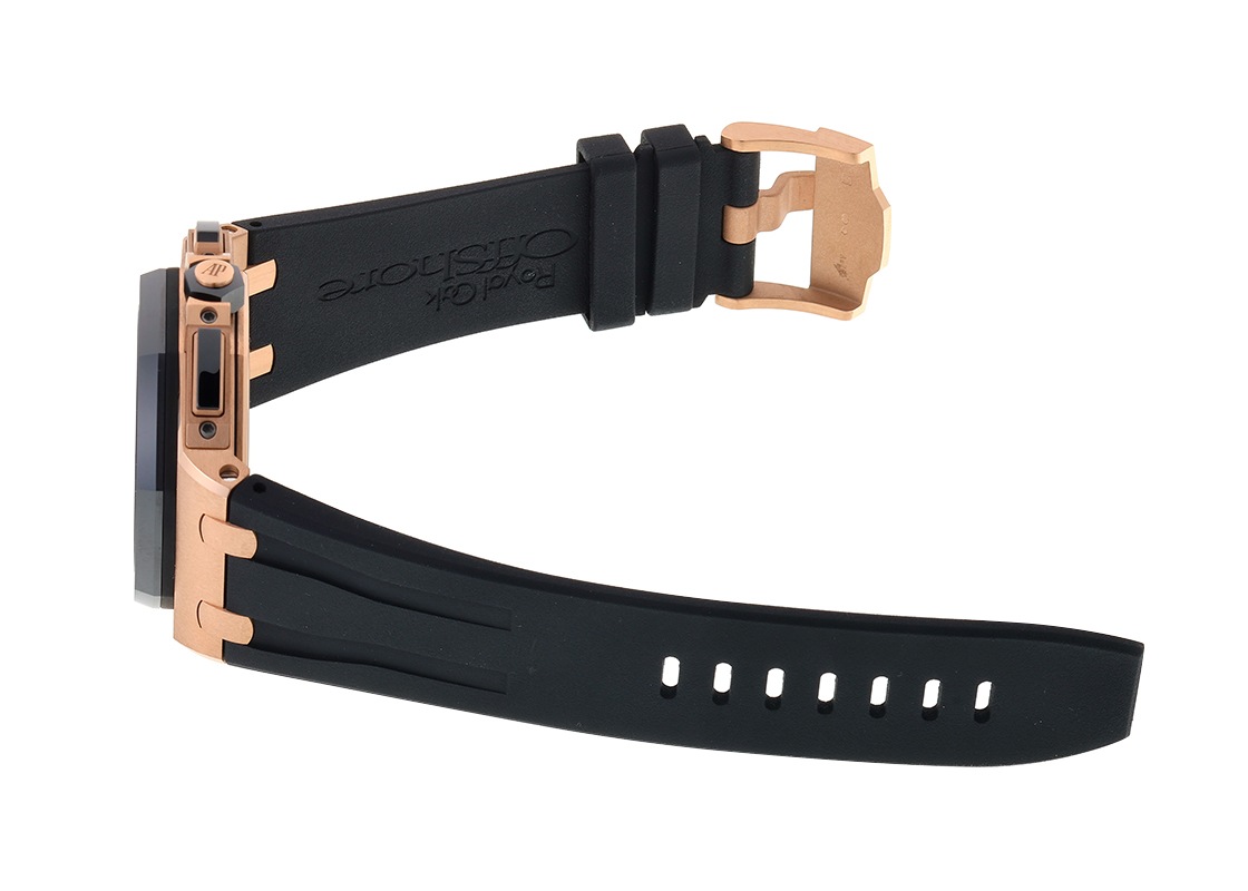 オーデマピゲ - ロイヤルオーク オフショア クロノグラフ | AUDEMARS PIGUET | 26401RO.OO.A002CA.01 | PG 黒/シルバー文字盤 自動巻き ラバー | 中古