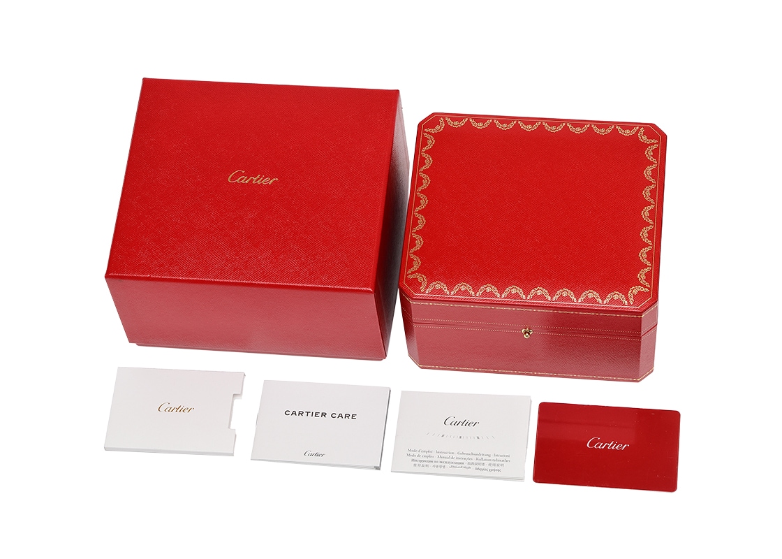 カルティエ - ロンド マスト ドゥ カルティエ | CARTIER | WSRN0031 | SS シルバー文字盤 クォーツ レザー | 未使用品