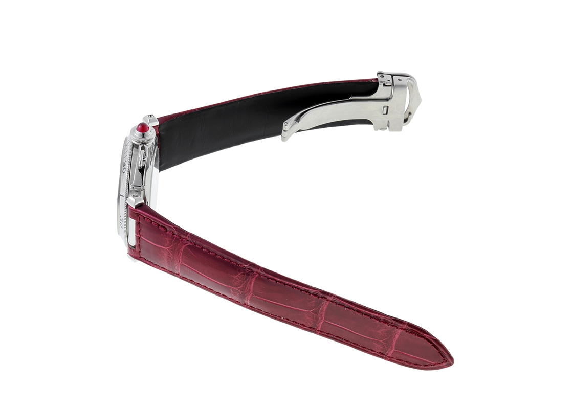 カルティエ - パシャ グリッド 150周年記念モデル | CARTIER | W3102255 | SS シルバー文字盤 自動巻き レザー | 中古