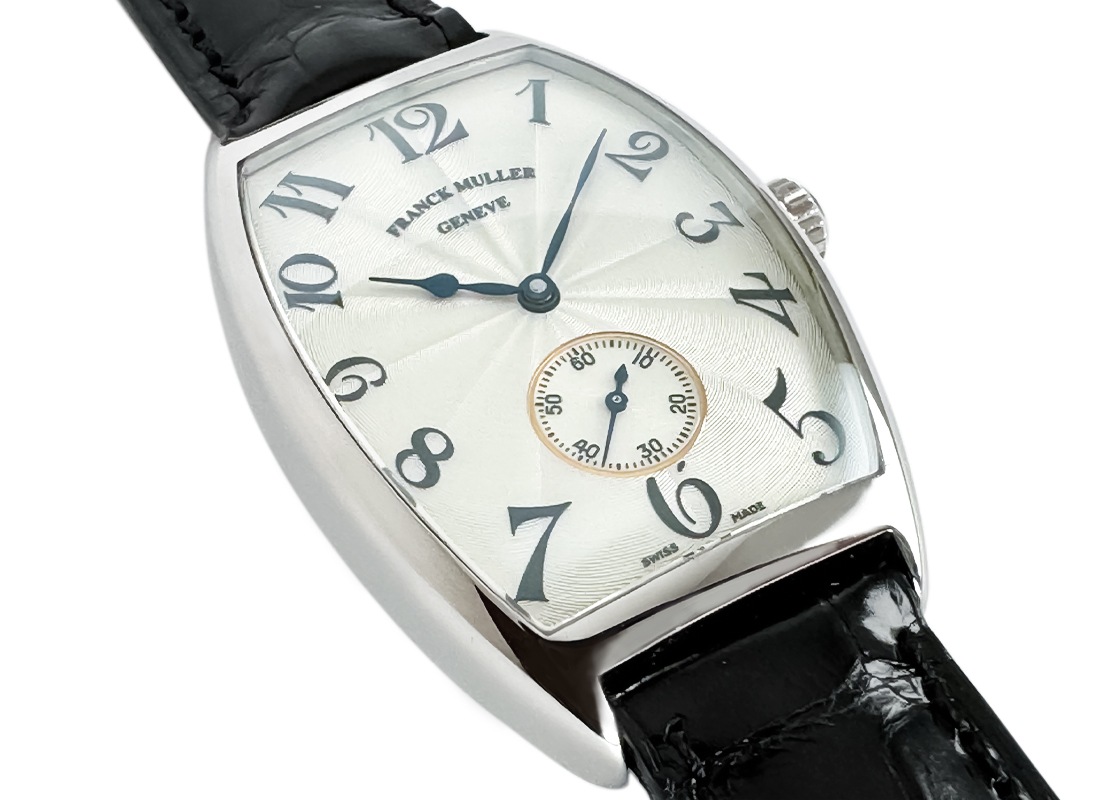 フランクミュラー - オリジナル トノウカーベックス | FRANCK MULLER | 2851S6 | WG シルバー文字盤 自動巻き レザー | 委託品 | 中古