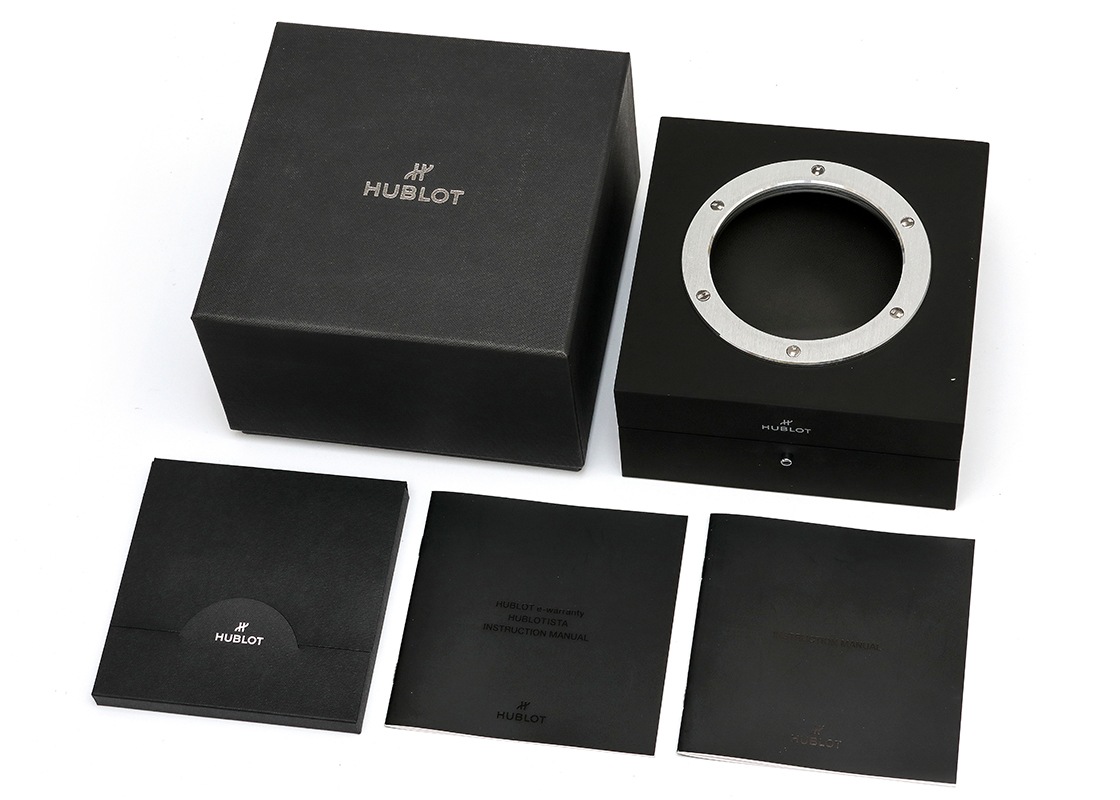 ウブロ - クラシックフュージョン | HUBLOT | 511.NX.8970.LR | TI グリーン文字盤 自動巻き ラバーアリゲーター | 中古