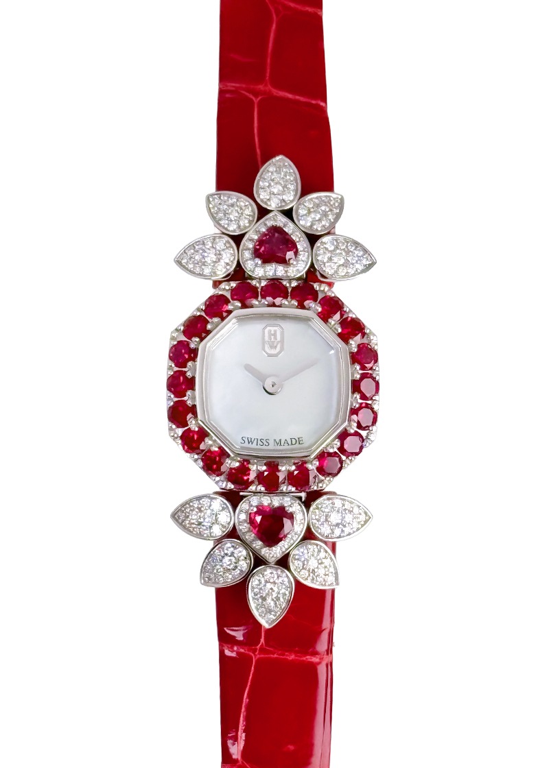 ハリーウィンストン - プレシャス 14本限定 | HARRY WINSTON | HJTQHM18PP011 | PT シェル文字盤 クォーツ レザー | 委託品 | 中古