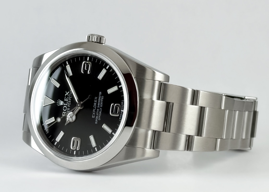 ロレックス - オイスターパーペチュアル エクスプローラーI | ROLEX | 214270 | SS 黒文字盤 自動巻き ブレスレット | 中古