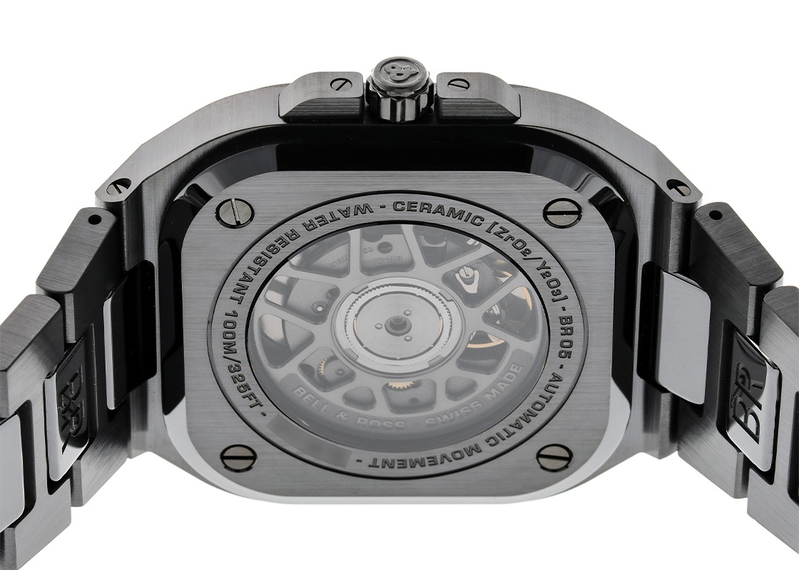 ベル&ロス - BR05 | BELL&ROSS | BR05A-BL-CE/SCE | CE 黒文字盤 自動巻き ブレスレット | 未使用品