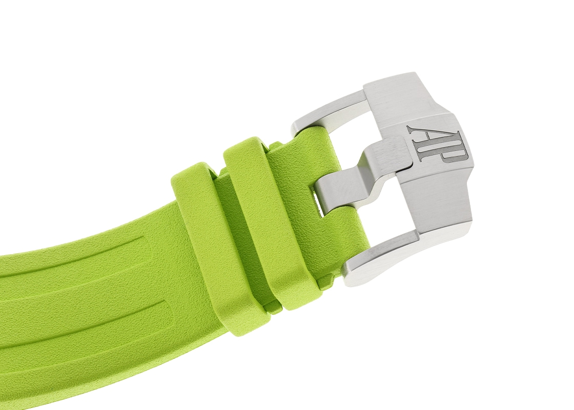 オーデマピゲ - ロイヤルオーク オフショアダイバー ブティック限定 | AUDEMARS PIGUET | 15710ST.OO.A038CA.01 | SS グリーン文字盤 自動巻き ラバー | 中古