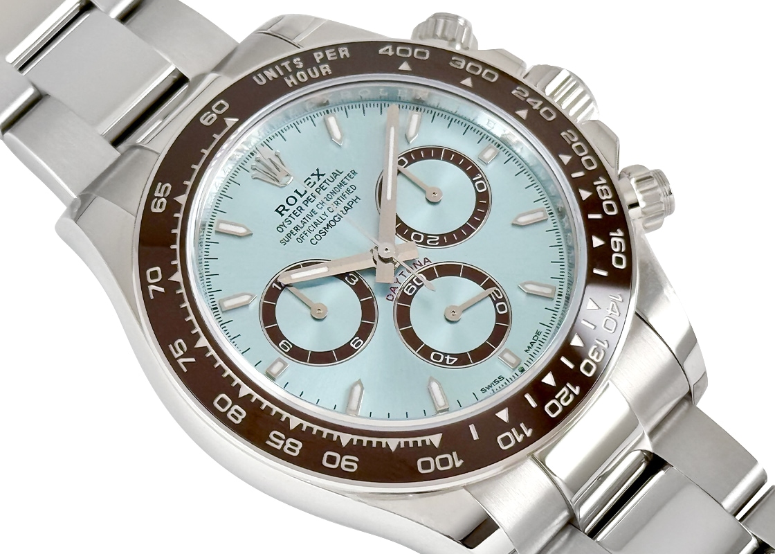 ロレックス - オイスターパーペチュアル コスモグラフ デイトナ | ROLEX | 126506 | PT アイスブルー文字盤 自動巻き ブレスレット
