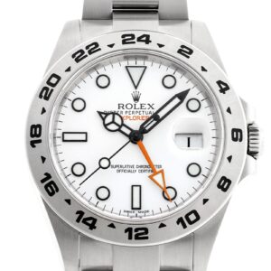 ロレックス - オイスター パーペチュアル エクスプローラー II | ROLEX | 216570 | SS 白文字盤 自動巻き ブレスレット | 中古