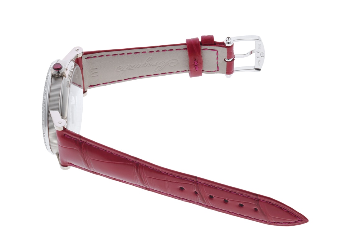 ブレゲ - トラディション ベゼルダイヤ | BREGUET | 7038BB/1T/9V6/D00D | WG ブラックシェル文字盤 自動巻き レザー | 中古