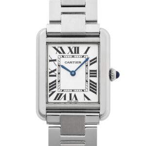 カルティエ - タンクソロ SM | CARTIER | W5200013 | SS シルバー文字盤 クォーツ ブレスレット | 中古