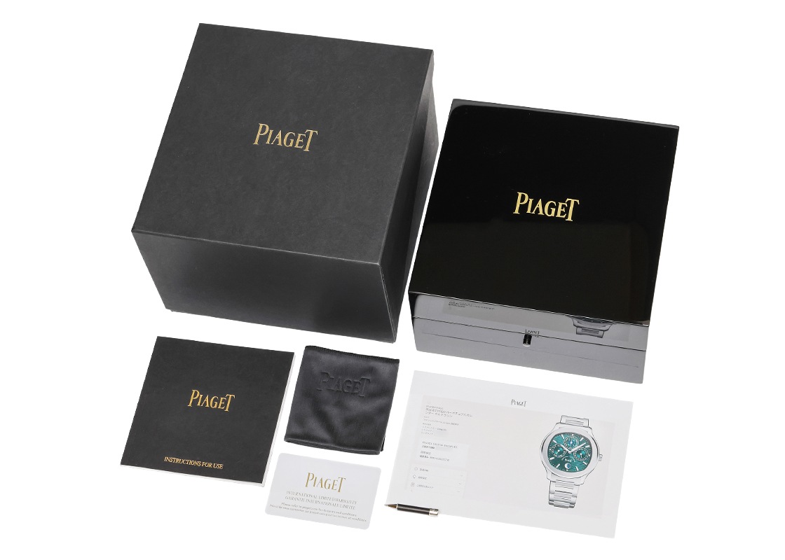 ピアジェ - ポロ パーペチュアルカレンダー ウルトラシン | PIAGET | G0A48005(P11807) | SS グリーン文字盤 自動巻き ラバー | 中古