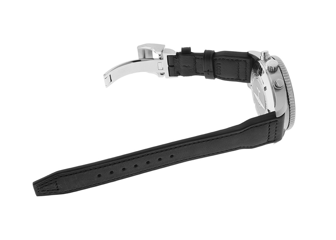 IWC - パイロットウォッチ タイムゾーナー クロノグラフ | INTERNATIONAL WATCH COMPANY | IW395001 | SS 黒文字盤 自動巻き レザー | 中古