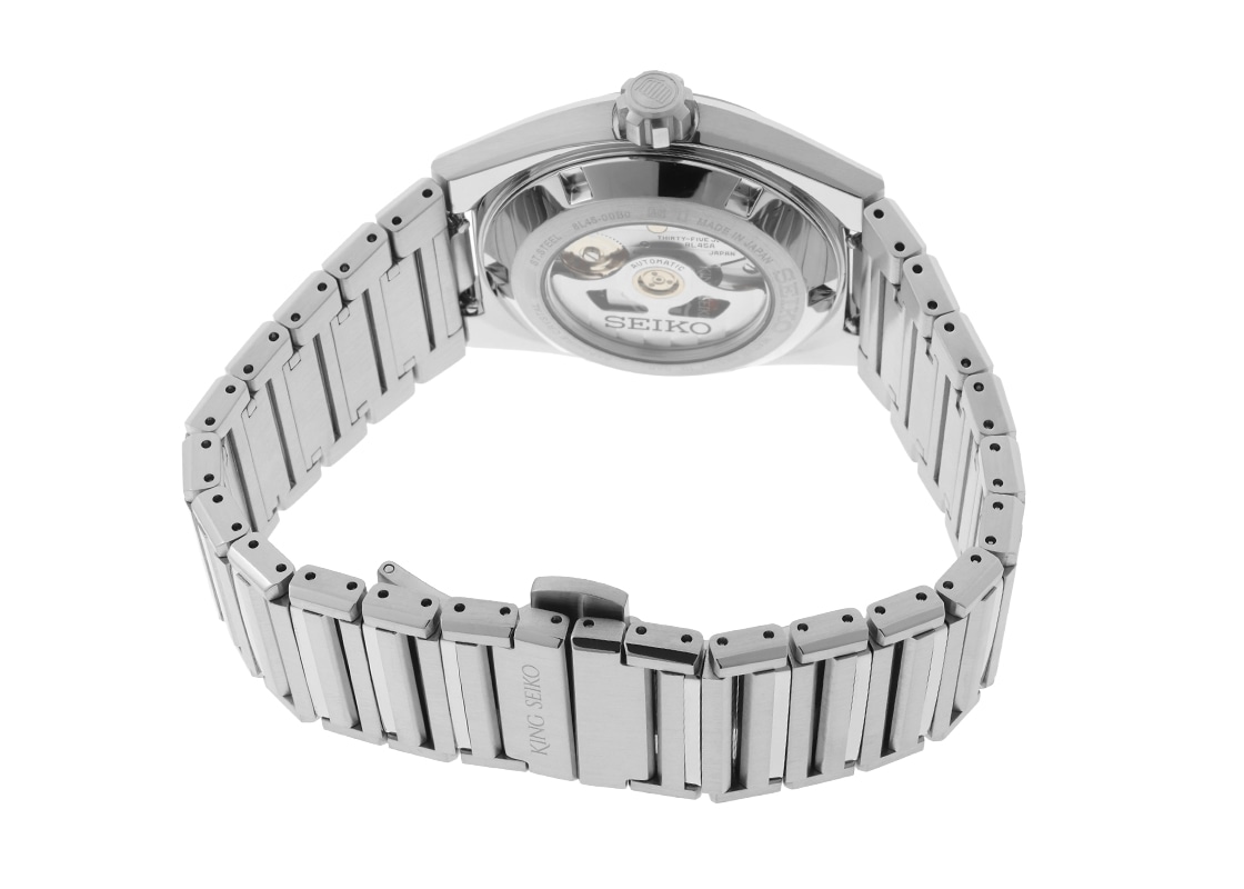キングセイコー - バナック セイコーウオッチサロン専用モデル | KING SEIKO | SDKV001(8L45-00B0) | SS パープル文字盤 自動巻き ブレスレット | 未使用品