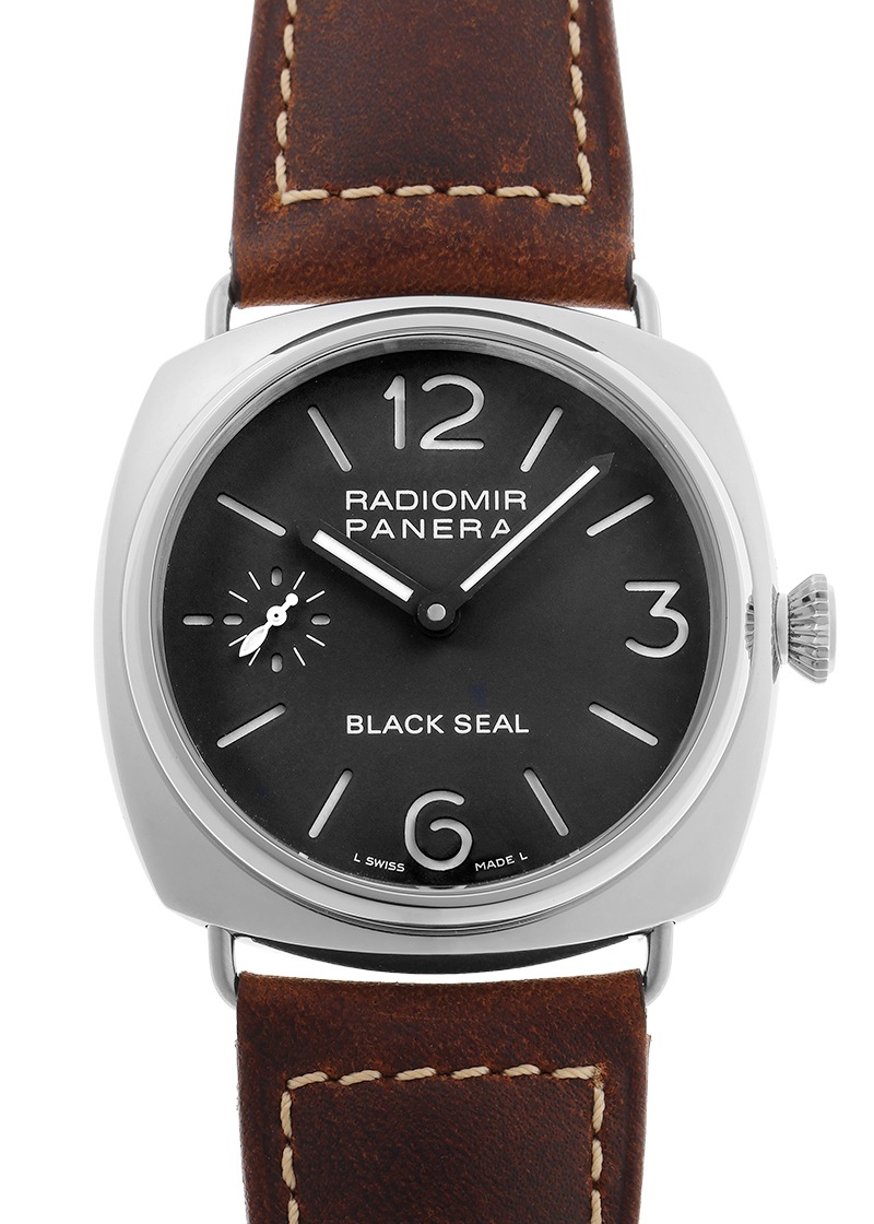 オフィチーネパネライ - ラジオミール ブラックシール | OFFICINE PANERAI | PAM00183 | SS 黒文字盤 手巻き レザー | 中古