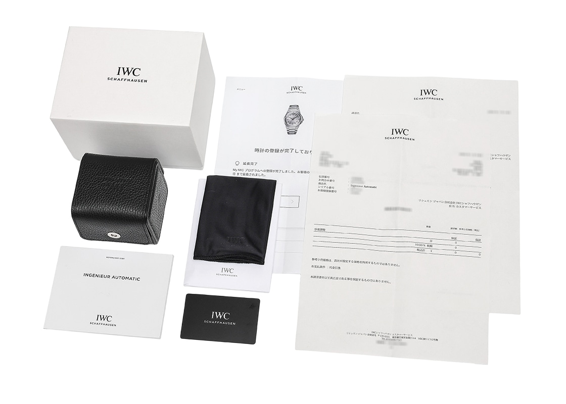 IWC - インヂュニア オートマティック 40 | INTERNATIONAL WATCH COMPANY | IW328904 | TI グレー文字盤 自動巻き ブレスレット | 中古