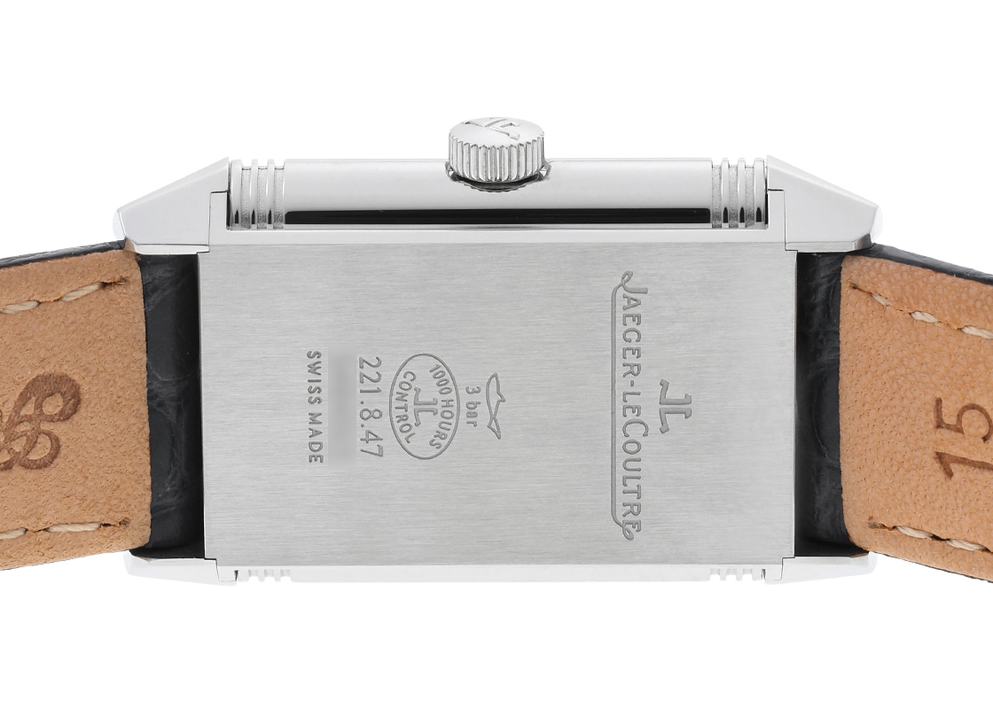 ジャガールクルト - レベルソ クラシック スモール | JAEGER LECOULTRE | Q2618540(221.8.47) | SS シルバー文字盤 クォーツ レザー | 中古