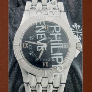 パテックフィリップ - ネプチューン | PATEK PHILIPPE | 5080/1A-011 | SS 黒文字盤 自動巻き ブレスレット | レストア
