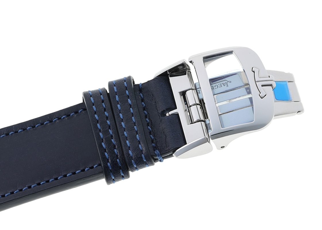 ジャガー・ルクルト - レベルソ トリビュート デュオ スモールセコンド | JAEGER-LECOULTRE | Q3988481(215.8.D4) | SS ブルー文字盤 手巻き レザー | 未使用