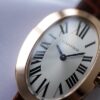 カルティエ - レディース ベニュワール | CARTIER | W8000007 | SM PG シルバー文字盤 クォーツ レザー |