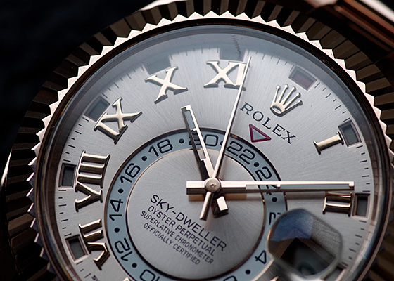 ロレックス - オイスター パーペチュアル スカイドゥエラー | ROLEX | 326935 | RG ピンク文字盤 自動巻き ブレスレット | 中古