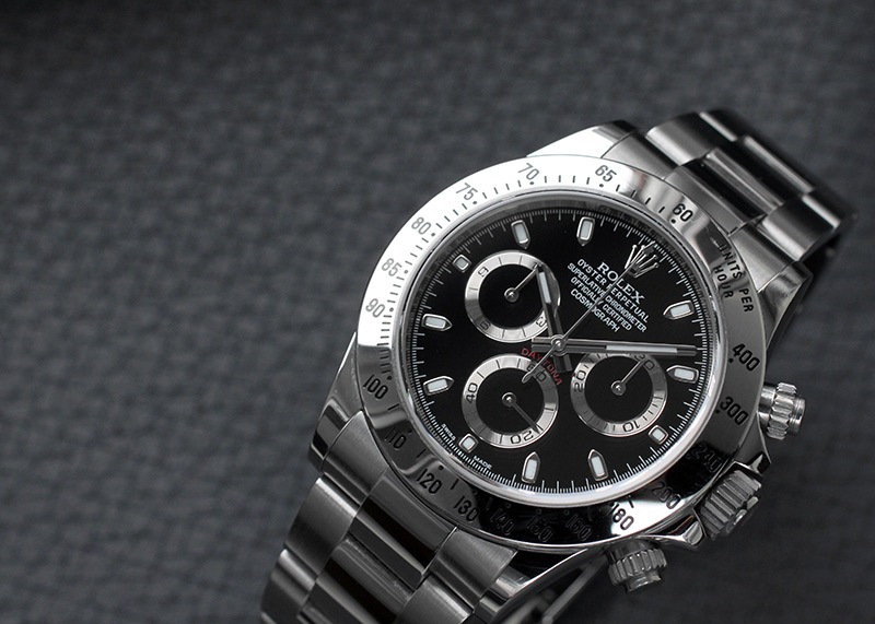 ロレックス - オイスター パーペチュアル コスモグラフ デイトナ | ROLEX | 116520 | SS 黒文字盤 自動巻き ブレスレット | 最終モデル 鏡面バックル | 中古 |