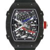 リシャールミル - オートマティック セバスチャン・オジェ カーボンTPT | Richard Mille | RM67-02 | スケルトン文字盤 自動巻き ラバー | 委託品 | 未使用品 |