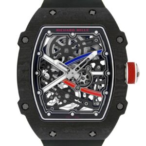 リシャールミル - オートマティック セバスチャン・オジェ カーボンTPT | Richard Mille | RM67-02 | スケルトン文字盤 自動巻き ラバー | 委託品 | 未使用品 |