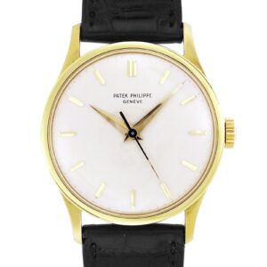パテックフィリップ - カラトラバ | PATEK PHILIPPE | 570J | 1950年製 YG シャンパン文字盤 手巻き レザー | ヴィンテージ | 中古 |