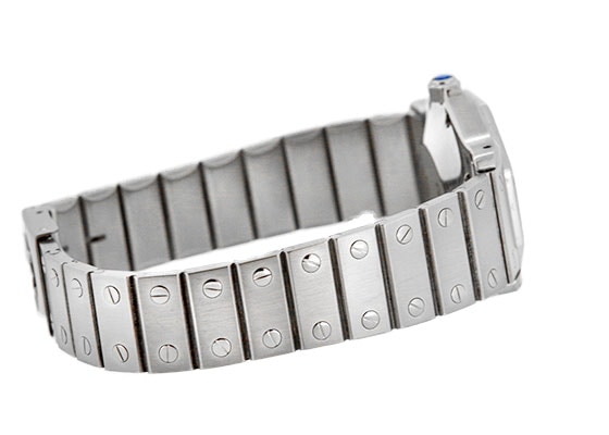 カルティエ - サントス オクタゴン | CARTIER | 29mm SS 白文字盤 自動巻き ブレスレット | 中古 |