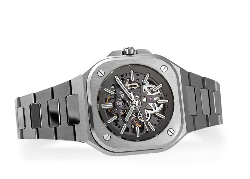 ベル&ロス - BR05 スケルトン | BELL&ROSS | BR05A-GR-SK-ST/SST | SS スケルトン文字盤 自動巻き ブレスレット | 中古 |