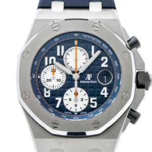オーデマピゲ - ロイヤルオーク オフショアクロノグラフ | AUDEMARS PIGUET | 26470ST.OO.A027CA.01 | SS ブルー文字盤 自動巻き ラバー | 中古