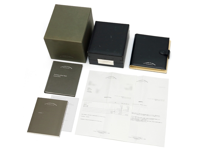 A.ランゲ&ゾーネ - ランゲ1 | A.LANGE&SOHNE | 101.039 | WG シルバー文字盤 手巻き レザー | 中古