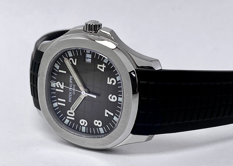 パテックフィリップ - アクアノート エクストララージ | PATEK PHILIPPE | 5167A-001 | SS 黒文字盤 自動巻き ラバー | 委託品 | 中古