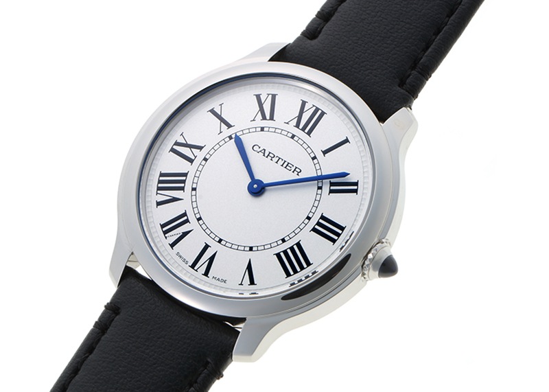 カルティエ - ロンド マスト ドゥ カルティエ | CARTIER | WSRN0031 | SS シルバー文字盤 クォーツ レザー