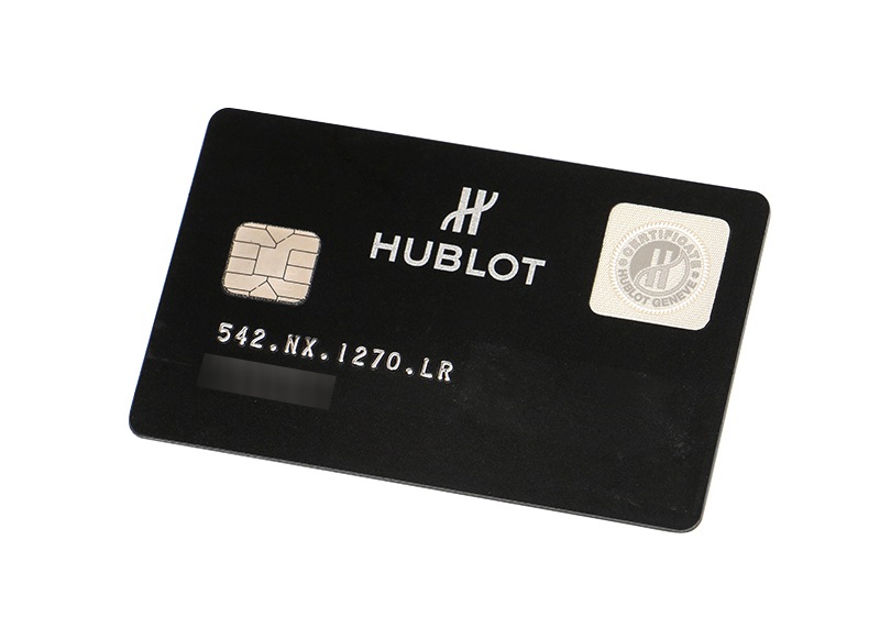 ウブロ - クラシックフュージョン ブラックシャイニー | HUBLOT | 542.NX.1270.LR | TI 黒文字盤 自動巻き ラバー | 中古