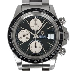 チューダー - クロノタイム オイスターデイト | TUDOR | 79160 | SS 黒文字盤 自動巻き ブレスレット | 中古