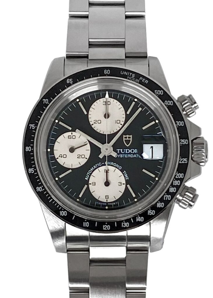 チューダー - クロノタイム オイスターデイト | TUDOR | 79160 | SS 黒文字盤 自動巻き ブレスレット | 中古